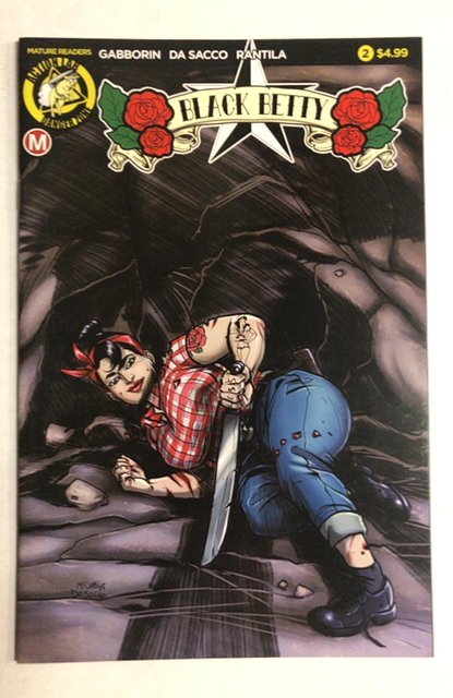 Black Betty #2 (Zenescope Entertainment, 2018), raw, ungraded comic book — front cover