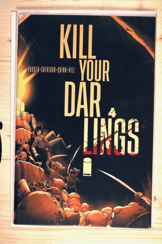 Kill Your Darlings #4 (2020), raw comic book in NM+ 9.6 condition — front cover