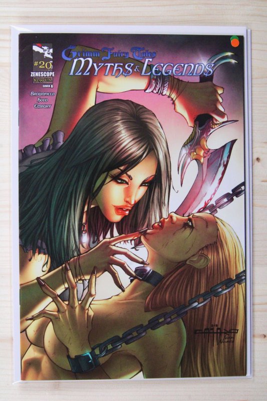 Grimm Fairy Tales: Myths & Legends #20 (Zenescope Entertainment, 2012), raw comic book in NM 9.4 condition — front cover