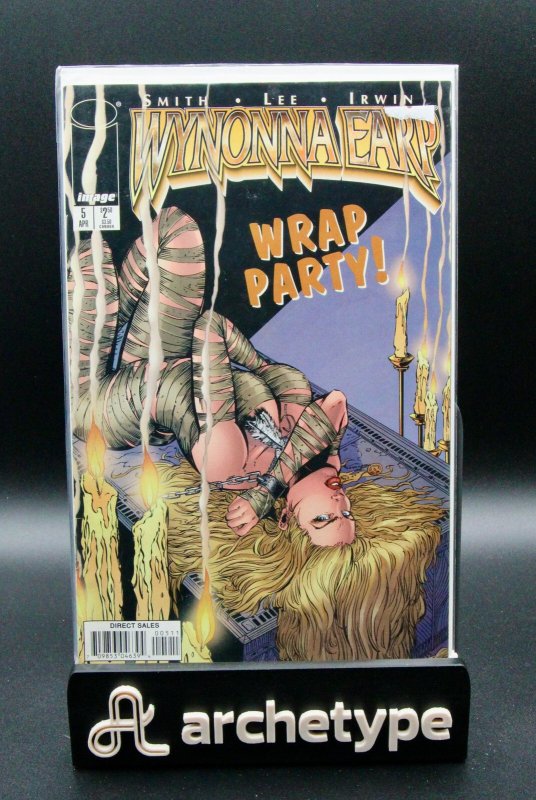 Wynonna Earp: Wrap Party #5 (1997), raw, ungraded comic book — front cover