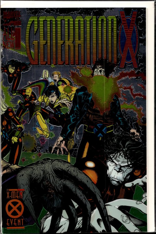 Generation X #1 (Marvel Comics, 1994), raw, ungraded comic book — front cover