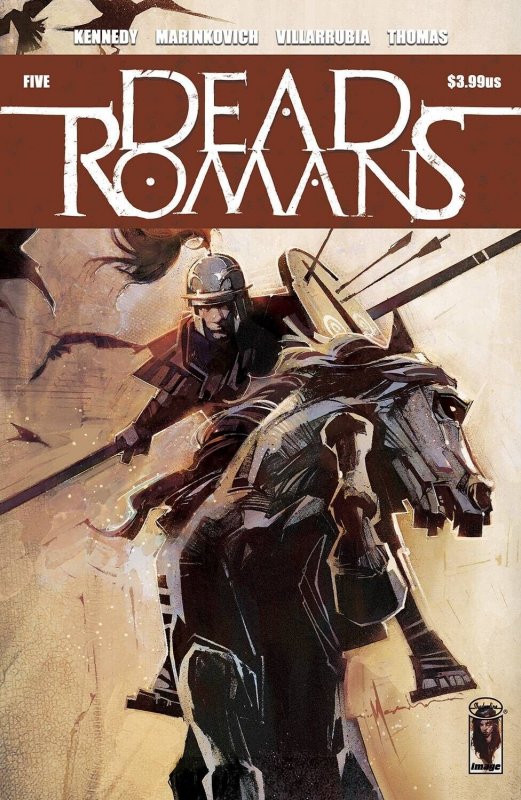 Dead Romans #5 (Image Comics, 2023), raw, ungraded comic book — front cover