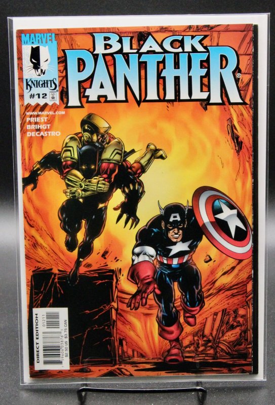Black Panther #12 (Marvel Comics, 1999), raw, ungraded comic book — front cover