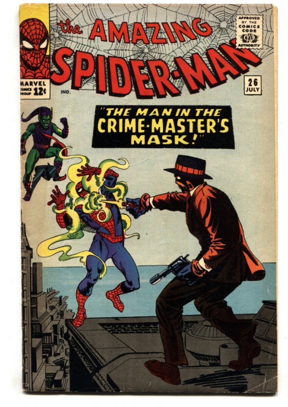 Amazing Spider-Man #26 (Marvel Comics, 1965), raw comic book in VG/FN condition — front cover
