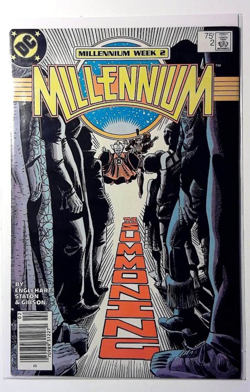 Millennium #2 (DC Comics, 1988), raw, ungraded comic book — front cover