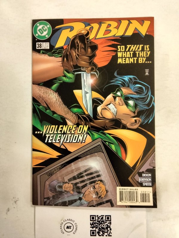 Robin #38 (DC Comics, 1997), raw comic book in NM condition — front cover