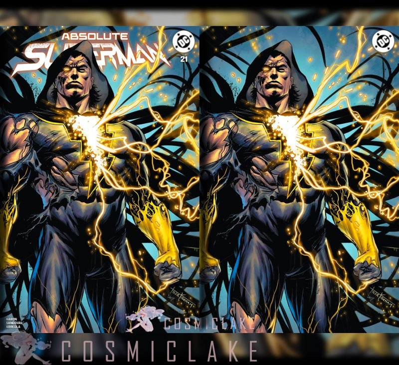 Absolute Superman #21 (DC Comics), raw, ungraded comic book — front cover