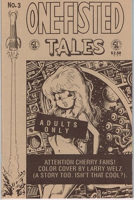 One-Fisted Tales #3 (1991), raw, ungraded comic book — front cover