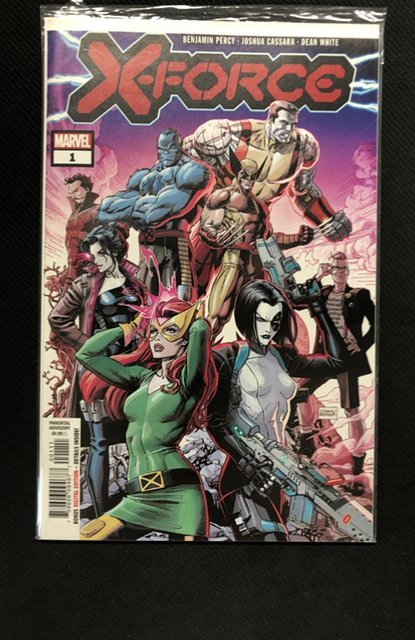 X-Force #10 (Marvel Comics, 2019), raw, ungraded comic book — front cover