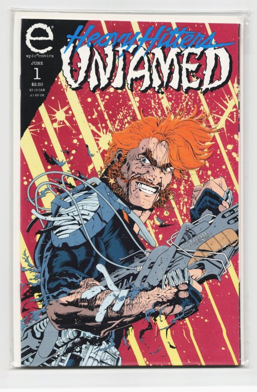 Untamed #1 (1993), raw, ungraded comic book — front cover
