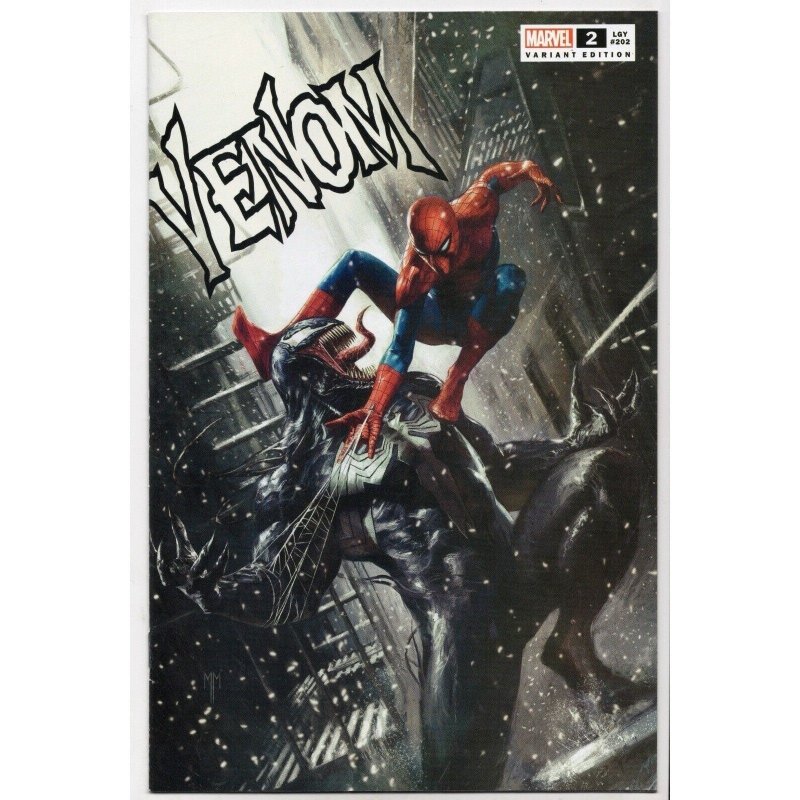 Venom #2 (Marvel Comics, 2018), raw comic book in NM+ 9.6 condition — front cover