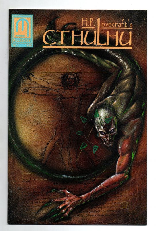 HP Lovecraft #3 (1991), raw comic book in NM condition — front cover