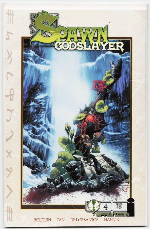 Spawn: Godslayer #4 (Image Comics, 2007), raw, ungraded comic book — front cover
