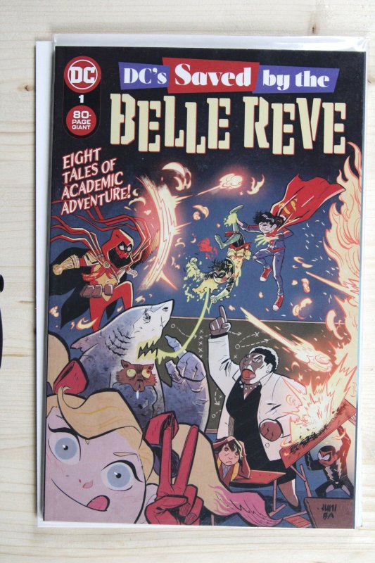 DC's Saved by the Belle Reve #1 (DC Comics, 2022), raw comic book in NM+ 9.6 condition — front cover