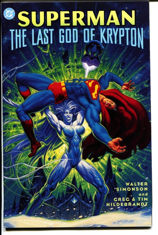 Superman: The Last God of Krypton-Walter Simonson-TPB-trade, raw, ungraded comic book — front cover