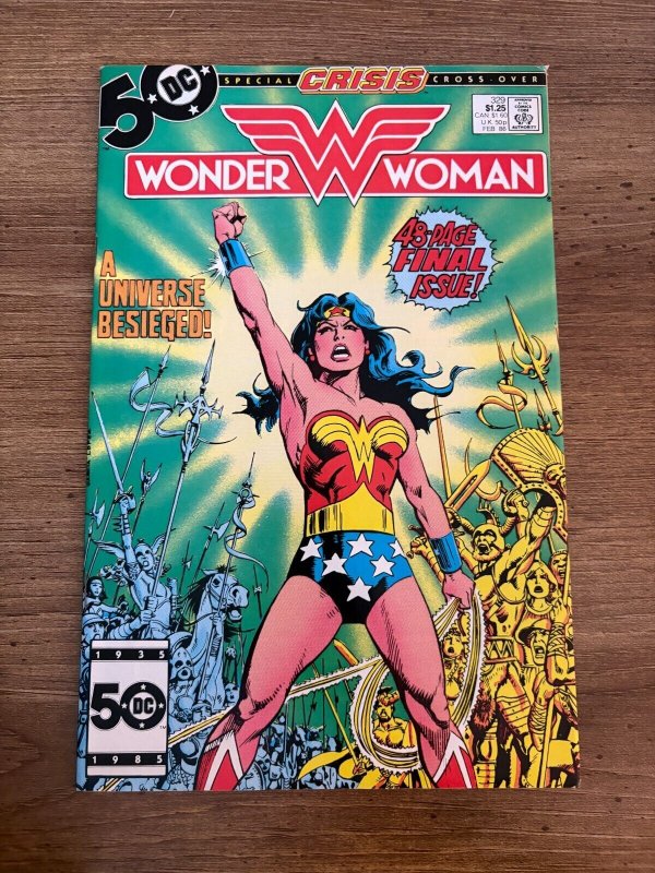 Wonder Woman #329 (DC Comics), raw comic book in VF condition — front cover