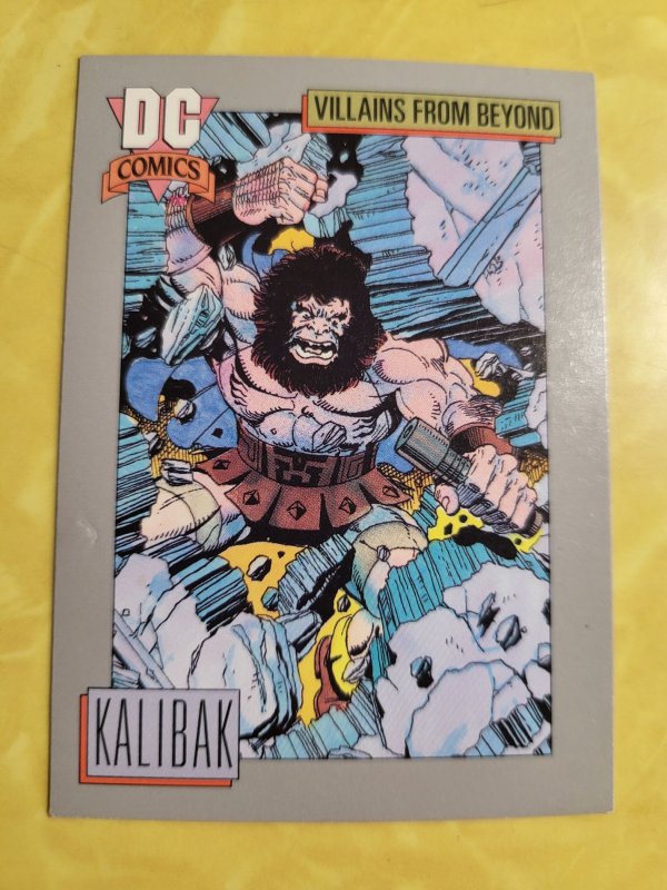 1991 DC Cosmic Card #133 (1991), raw, ungraded comic book — front cover