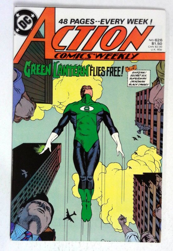 Action #626 (DC Comics, 1988), raw comic book in NM- condition — front cover