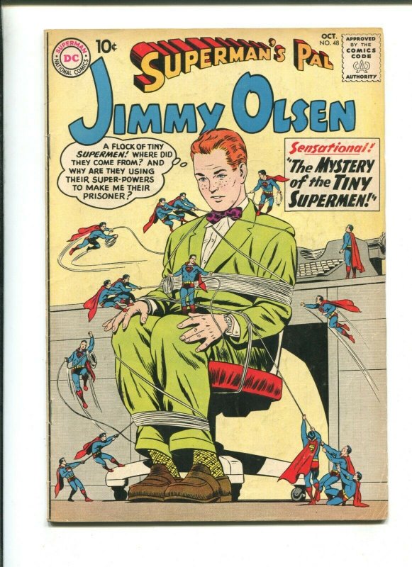 Supermans Pal Jimmy Olsen #48 (DC Comics, 1960), raw comic book in 4.5 condition — front cover
