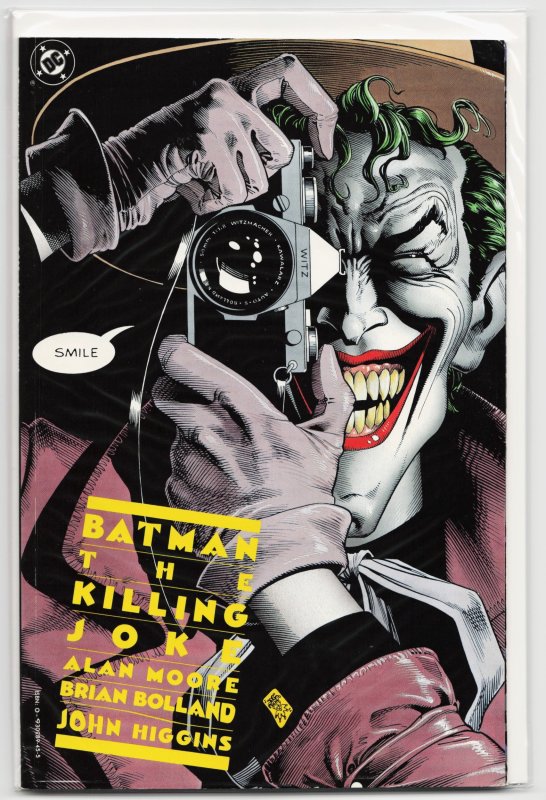 Batman: The Killing Joke (1988) Batman (DC Comics, 1988), raw, ungraded comic book — front cover