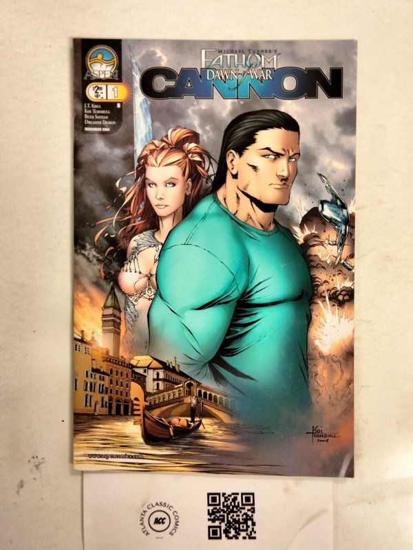 Fathom Cannon Dawn of War #1, raw comic book in NM condition — front cover