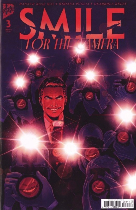 Smile: For the Camera #3 (IDW Publishing, 2026), raw, ungraded comic book — front cover