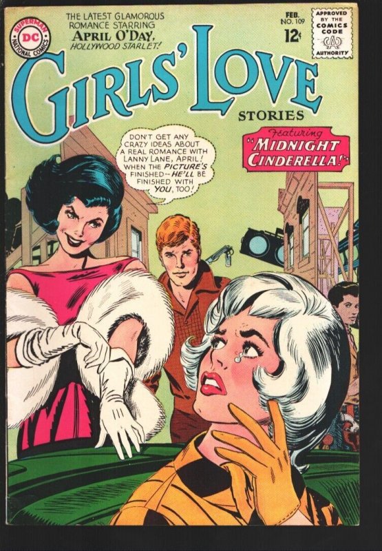 Girls' Love Stories #109 (DC Comics, 1965), raw, ungraded comic book — front cover