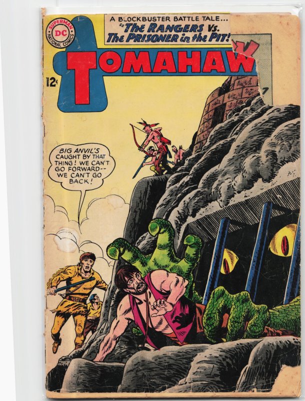 Tomahawk #90 (DC Comics, 1964), raw, ungraded comic book — front cover