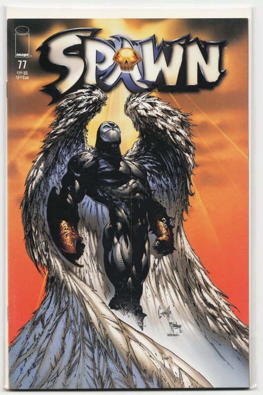 Spawn #77 (Image Comics, 1998), raw, ungraded comic book — front cover