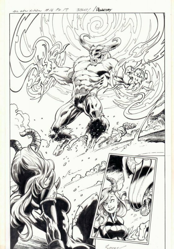 All-New X-Men #16 (Marvel Comics, 2013), raw, ungraded comic book — front cover