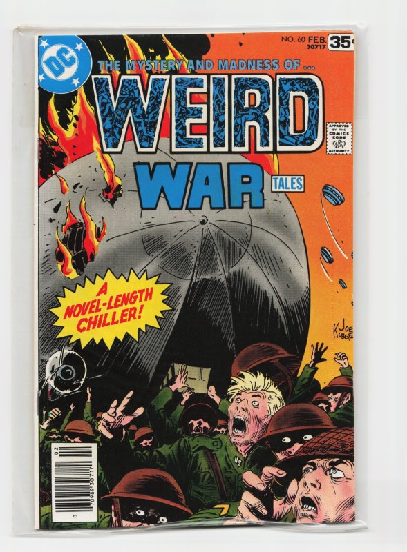 Weird War Tales #60 (DC Comics, 1978), raw, ungraded comic book — front cover