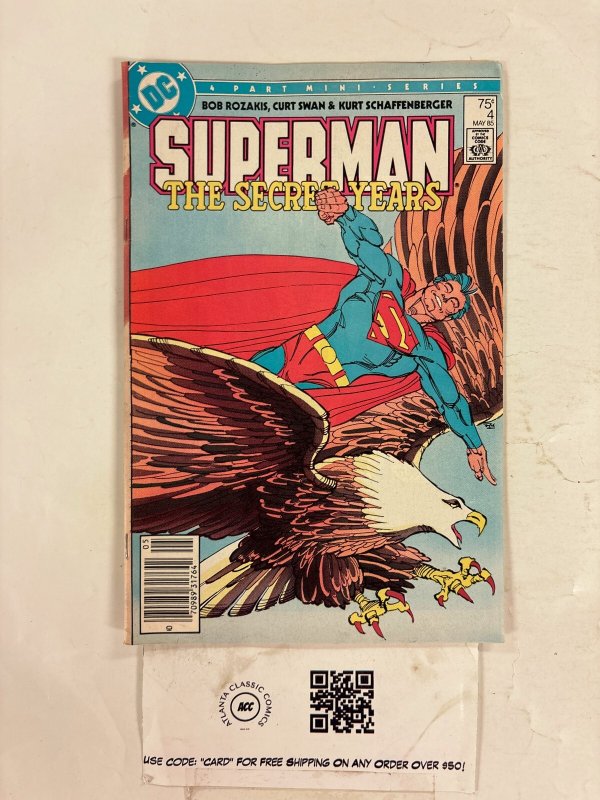Superman the Secret Years #4 (DC Comics), raw comic book in VF condition — front cover