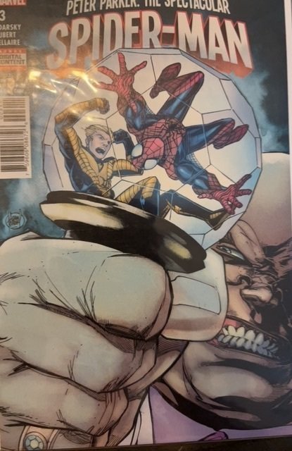 Peter Parker: The Spectacular Spider-Man #3 (Marvel Comics, 2017), raw, ungraded comic book — front cover