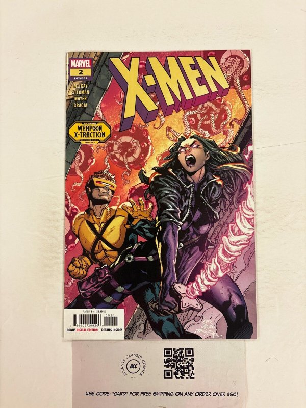 X-Men #2 (Marvel Comics, 1991), raw comic book in NM condition — front cover