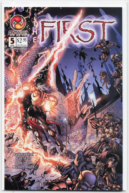 The First #5 (2001), raw, ungraded comic book — front cover