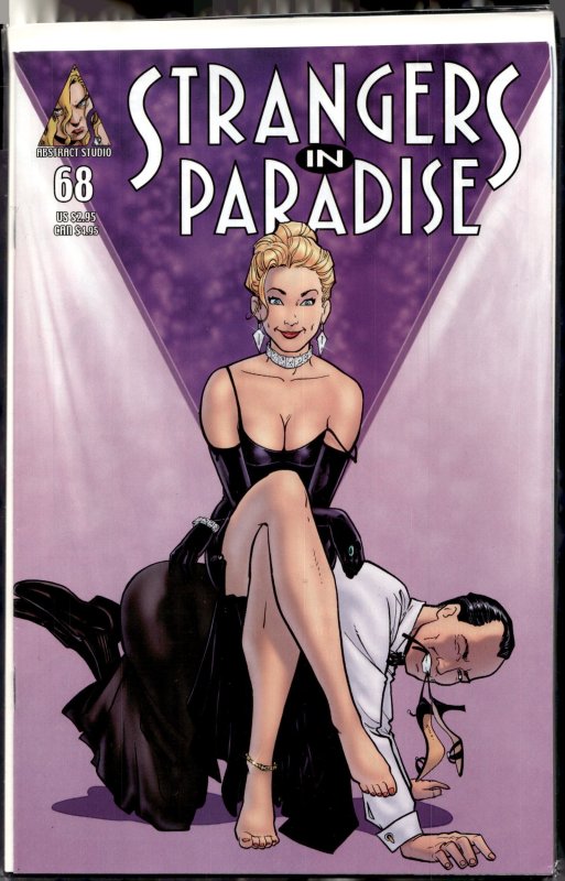Terry Moore's Strangers in Paradise #68 (Abstract Studio, 2004), raw, ungraded comic book — front cover