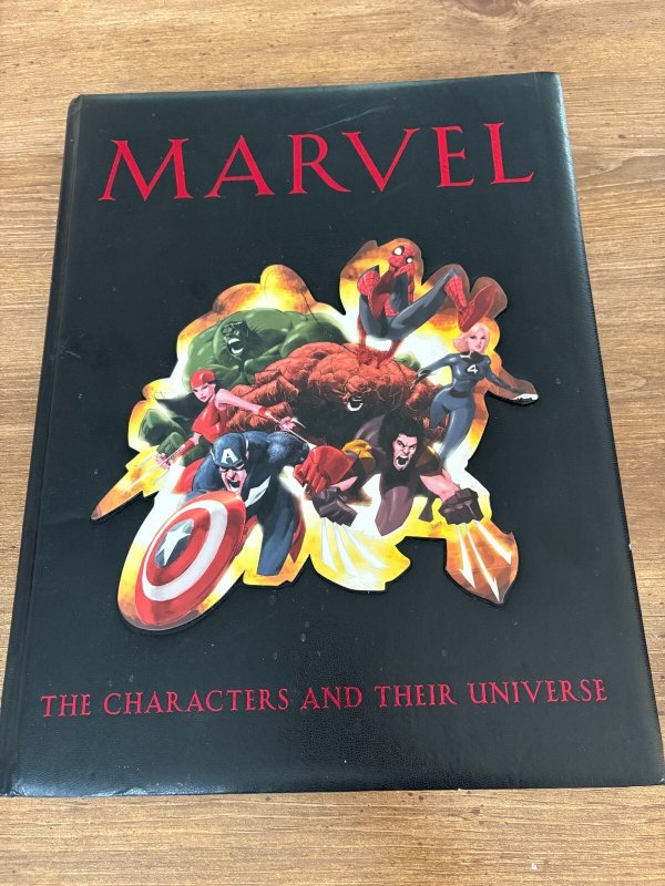 Marvel the Characters & Their Universe Hardcover Oversized Book Mallory #2 (Marvel Comics), raw, ungraded comic book — front cover