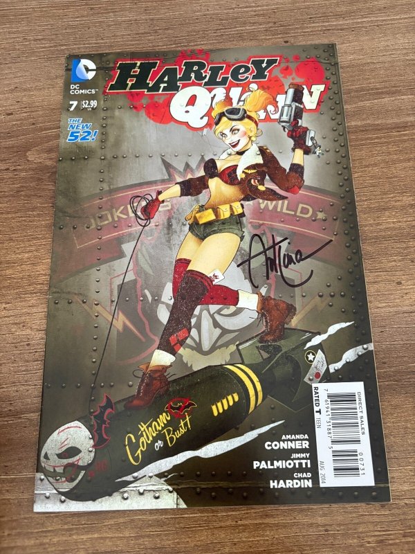 Harley Quinn #7 (DC Comics), raw comic book in NM condition — front cover