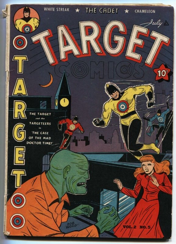 Target Vol 2 #5 (1941), raw, ungraded comic book — front cover