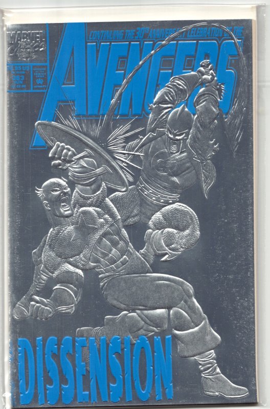 The Avengers #363 (Marvel Comics, 1993), raw, ungraded comic book — front cover