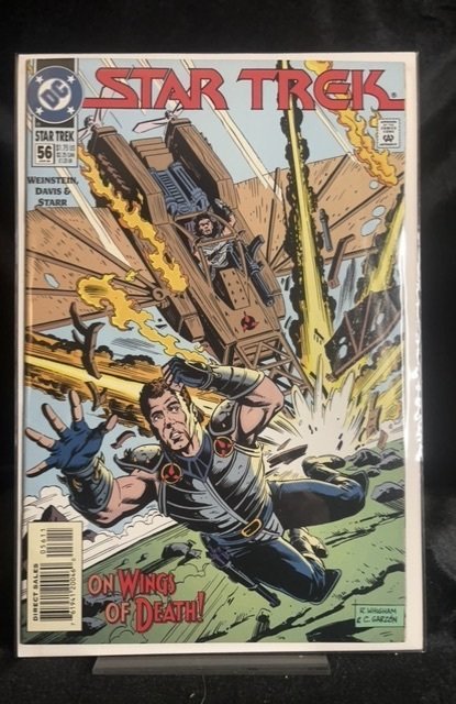 Star Trek #56 (DC Comics, 1994), raw, ungraded comic book — front cover