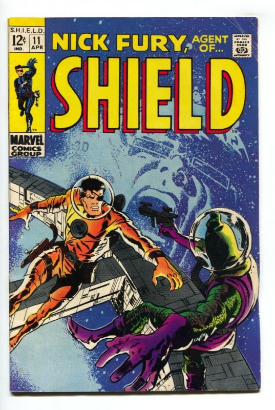 Nick Fury, Agent of SHIELD #11 (Marvel Comics, 1990), raw comic book in FN- condition — front cover