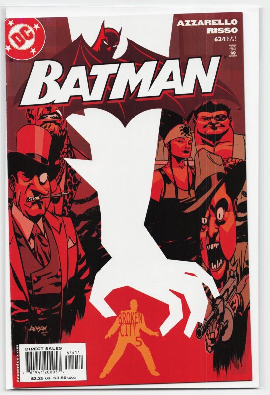 Batman #624 (DC Comics, 2004), raw, ungraded comic book — front cover