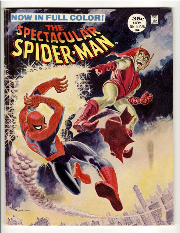 Spectacular Spider-Man Mag #2 (Marvel Comics, 1968), raw, ungraded comic book — front cover