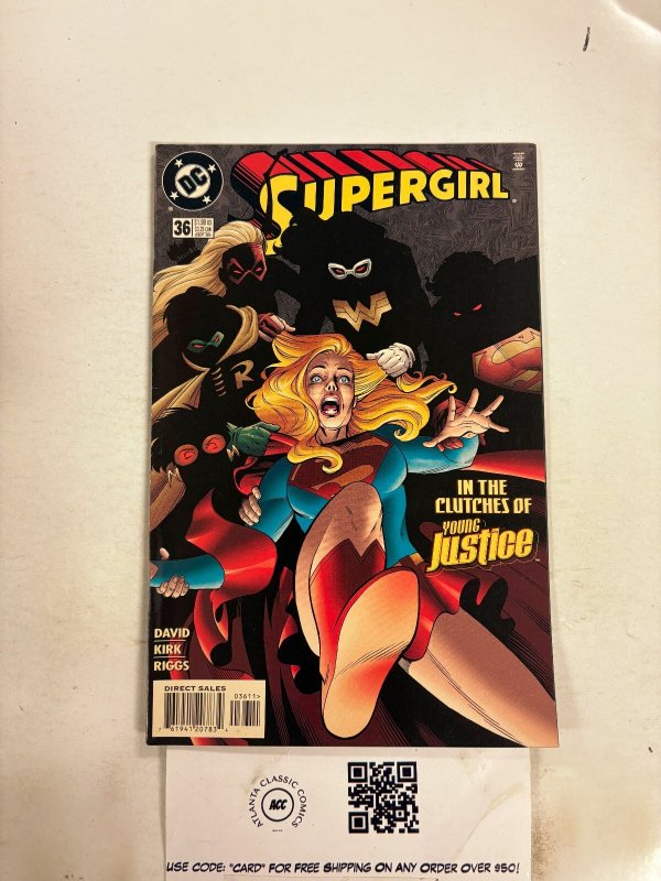Supergirl #36 (DC Comics), raw comic book in NM condition — front cover