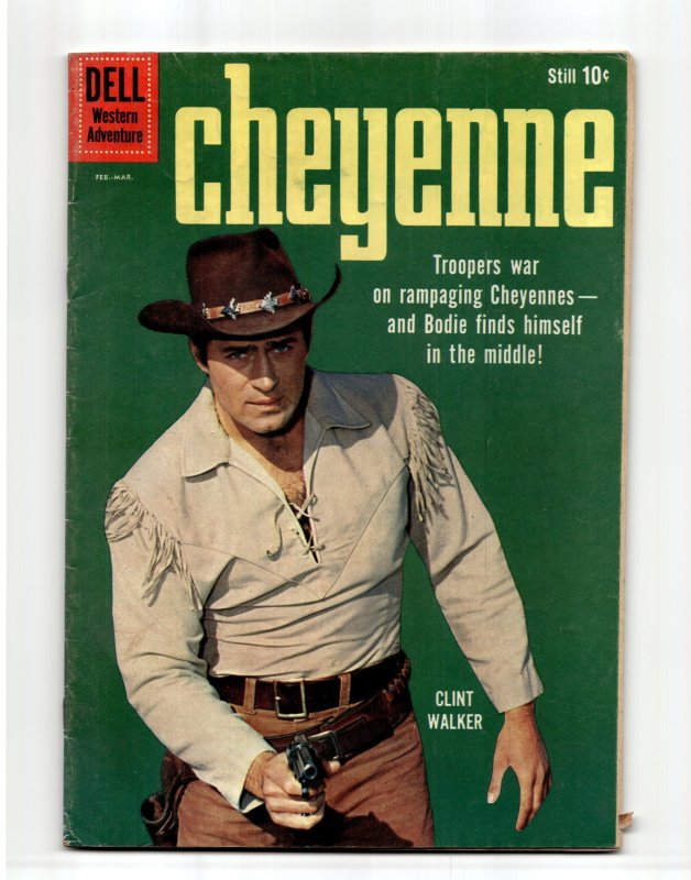 Cheyenne #14 (1960), raw, ungraded comic book — front cover