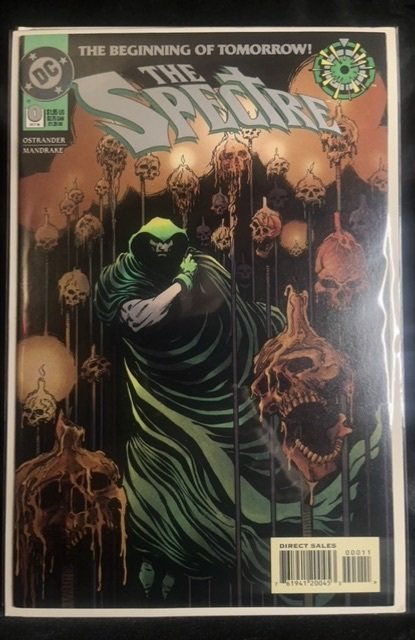 The Spectre #0 (DC Comics, 1994), raw, ungraded comic book — front cover