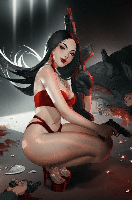Gun Honey #3, raw comic book in NM condition — front cover
