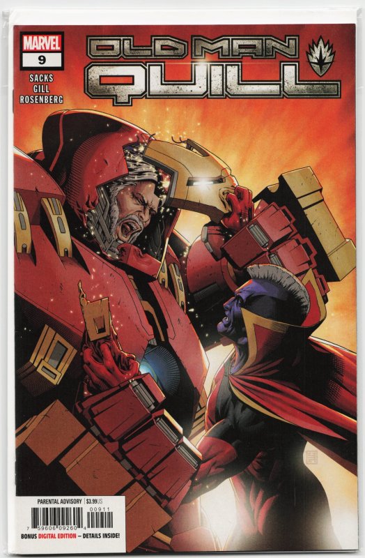 Old Man Quill #9 (2019), raw, ungraded comic book — front cover
