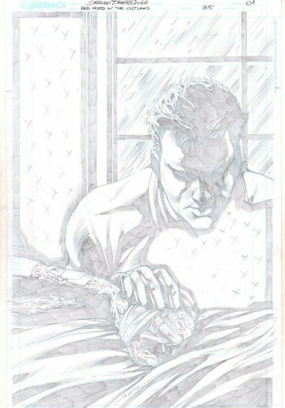 Red Hood and the Outlaws #35 (DC Comics, 2014), raw, ungraded comic book — front cover